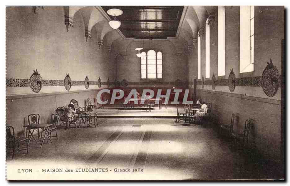 CPA St Maison des Etudiantes Grande salle Lyon 