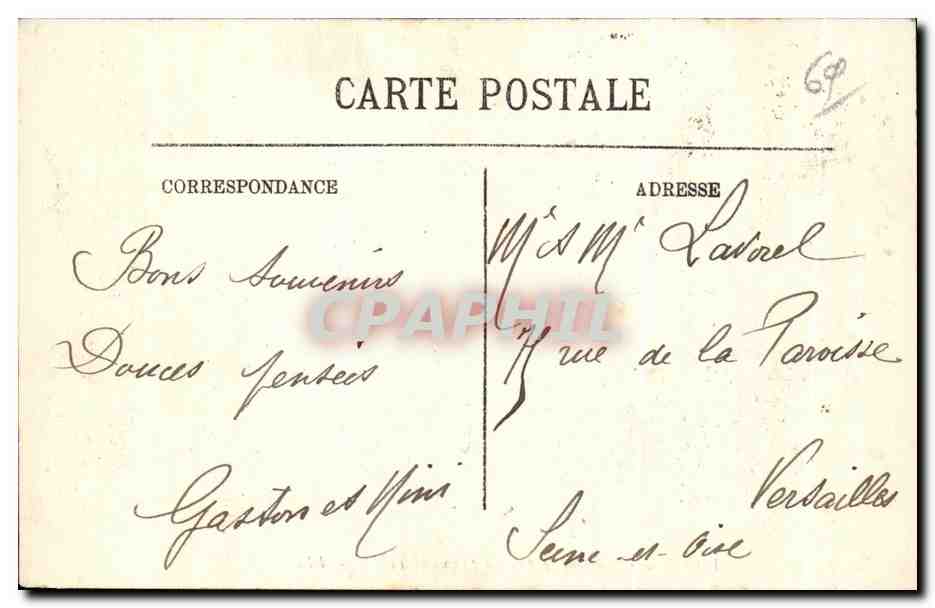LYON — Place de la République et Rue du Président-Carnot — LL. SELECT. — Verso
