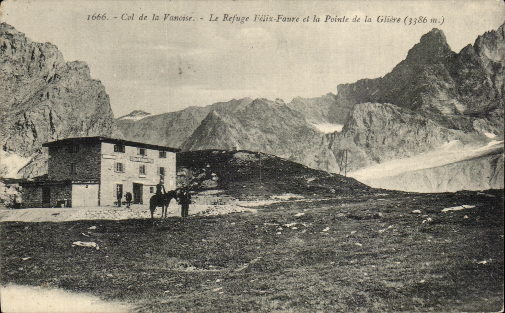 CPA Col de la vanoise Le Refuge Felix Faure et la Pointe de la Gliere