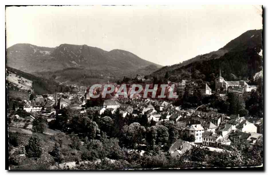 Salins-les-Bains — Vue générale - Le Mont Poupet (alt. 853 m.) — Editions F. Bey