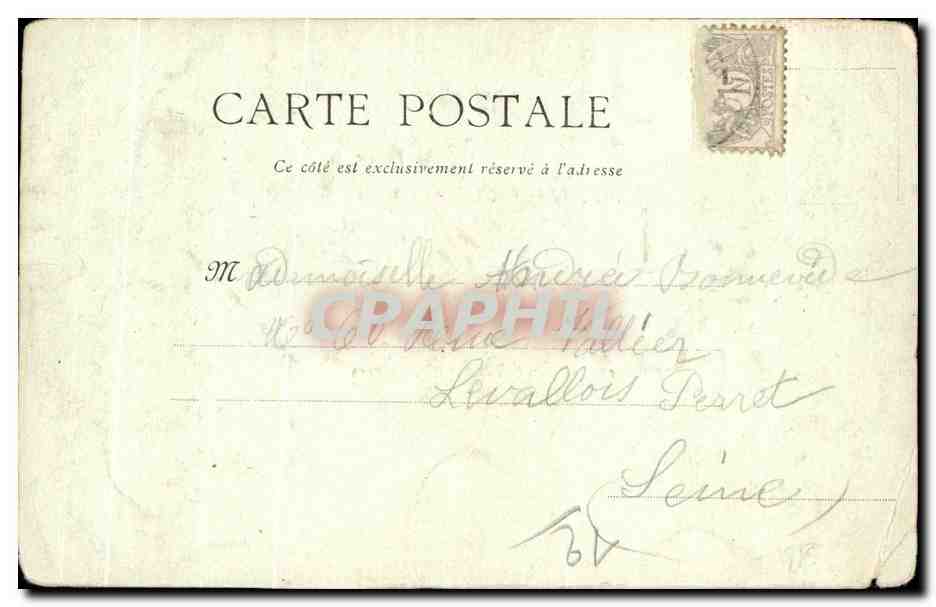 CPA Rodez Caserne du Foiral Militaria  — Rückseite