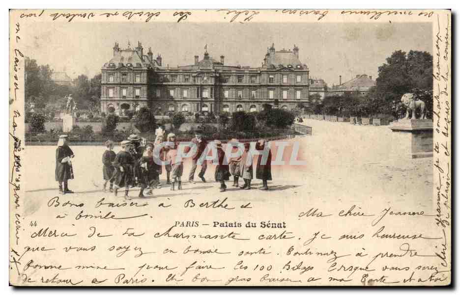 Paris — Palais du Sénat — éditeur inconnu, n° de série non visible