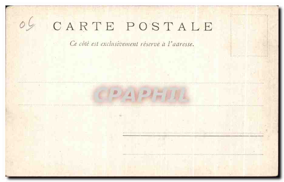 CPA Cannes et l Esterel — Rückseite