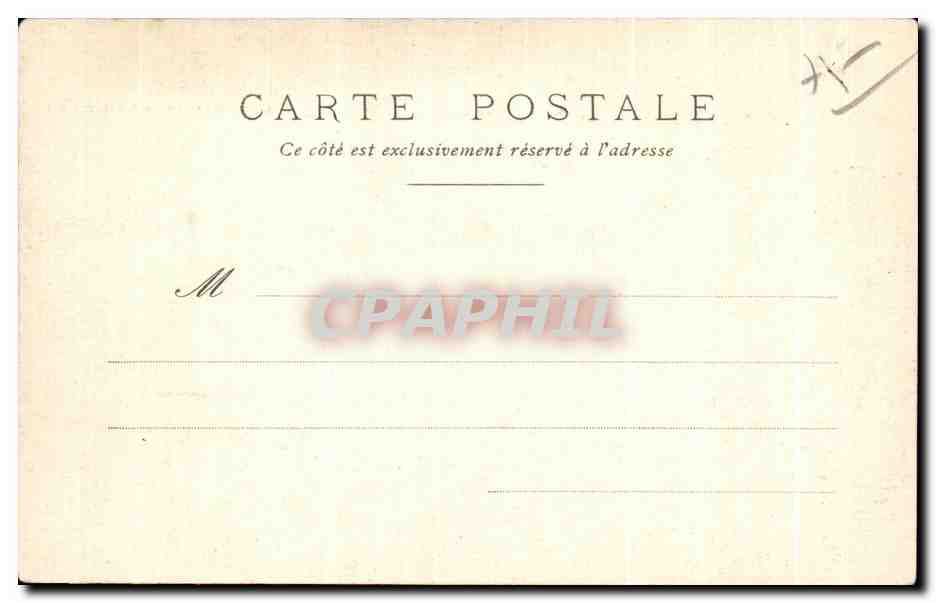 CPA Paris Gare d Orleans Austerlitz — Rückseite