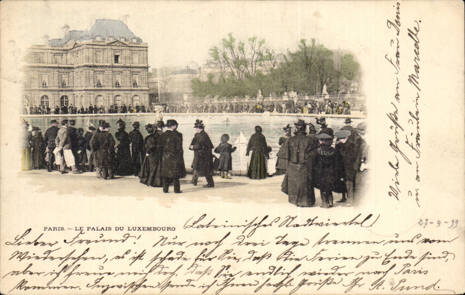 Paris — Le Palais du Luxembourg — éditeur inconnu