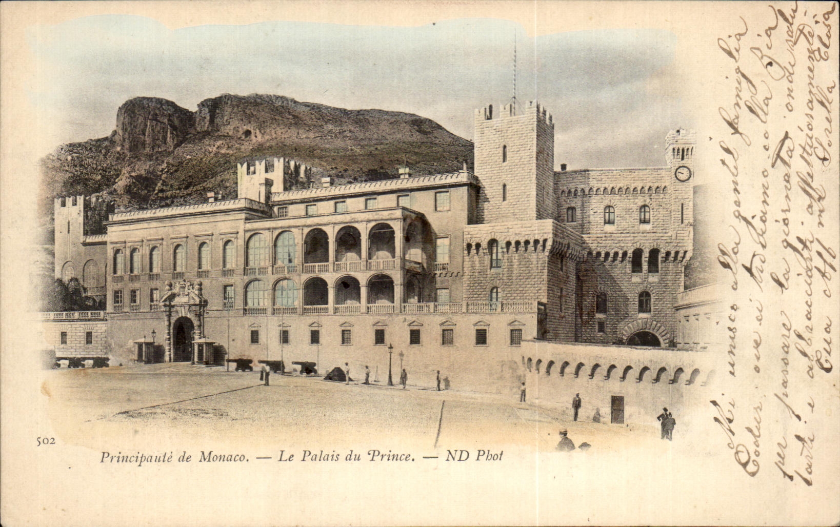 CPA Principaute de Monaco Le Palais du Prince