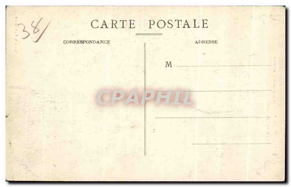 CPA Dauphine Route de la Grande Chartrense La Pic de l oeillette Moines Monk — Verso
