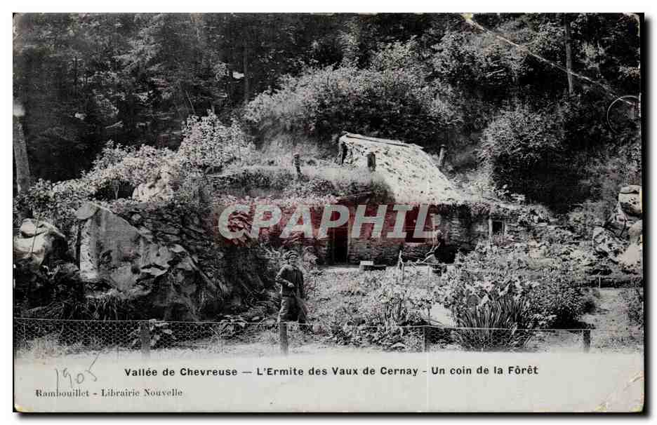 CPA Vallee de Chevreuse L Ermite des Vaux de Cernay Un Coin de la 