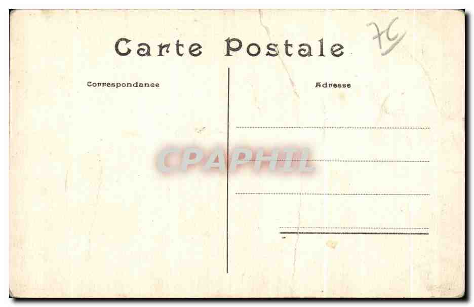 CPA Le Havre Le Plage et les Baigneurs — Verso