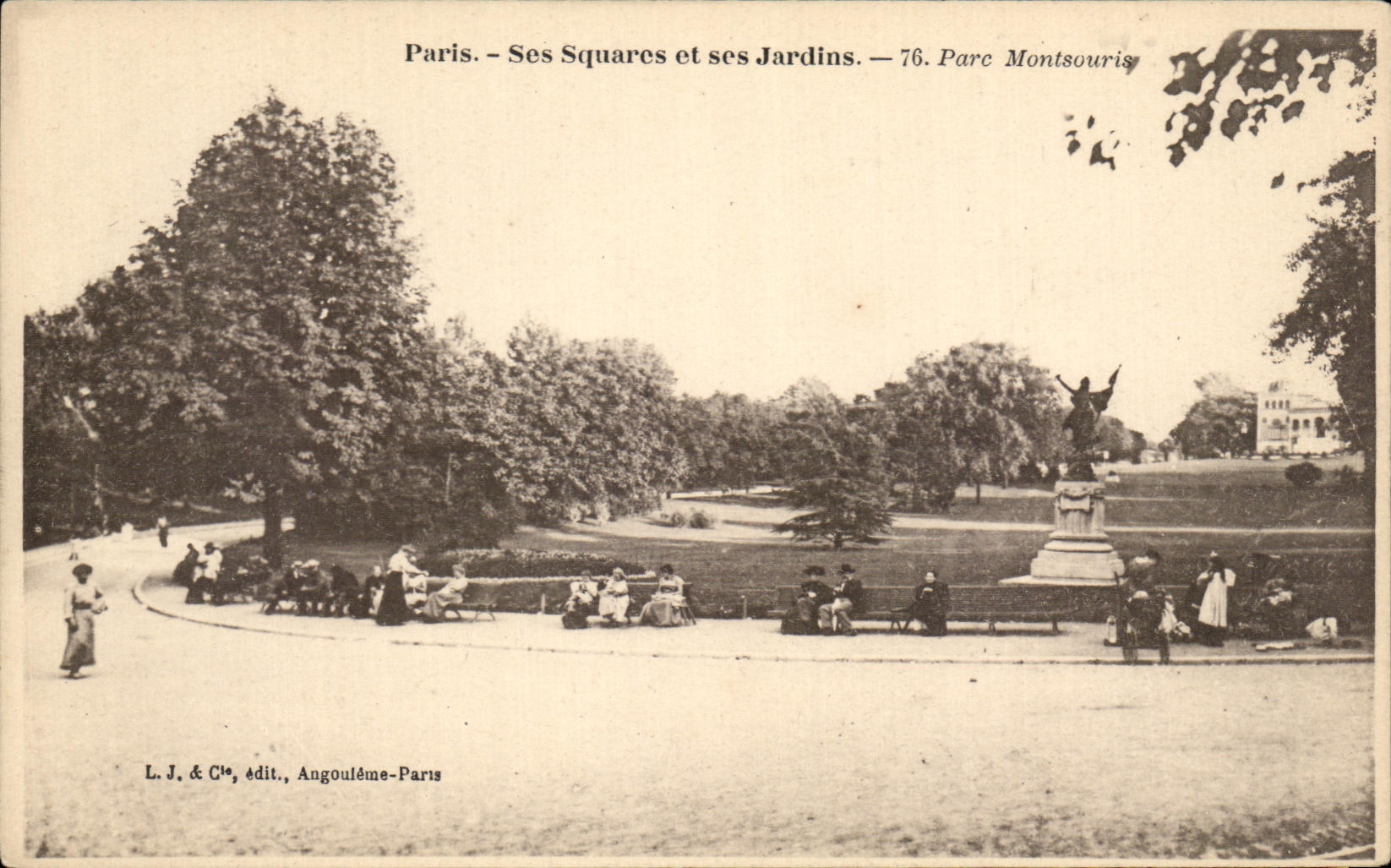 CPA Paris Ses Squares et ses Jardins Parc Montsouris