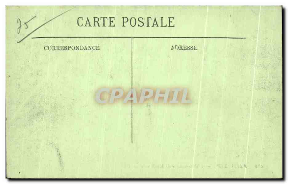 CPA Paris L Observatoire de Montsouris — Rückseite