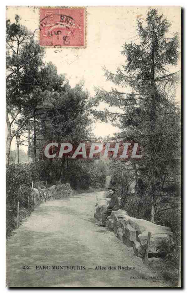 CPA Parc Montsouris Allee des Roches