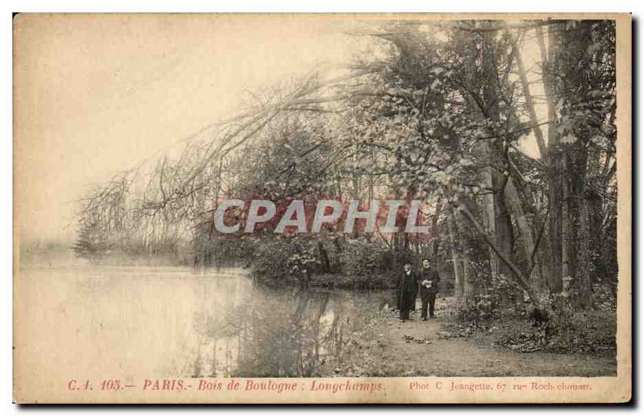 CPA Paris Bois de Boulogne Longchamps