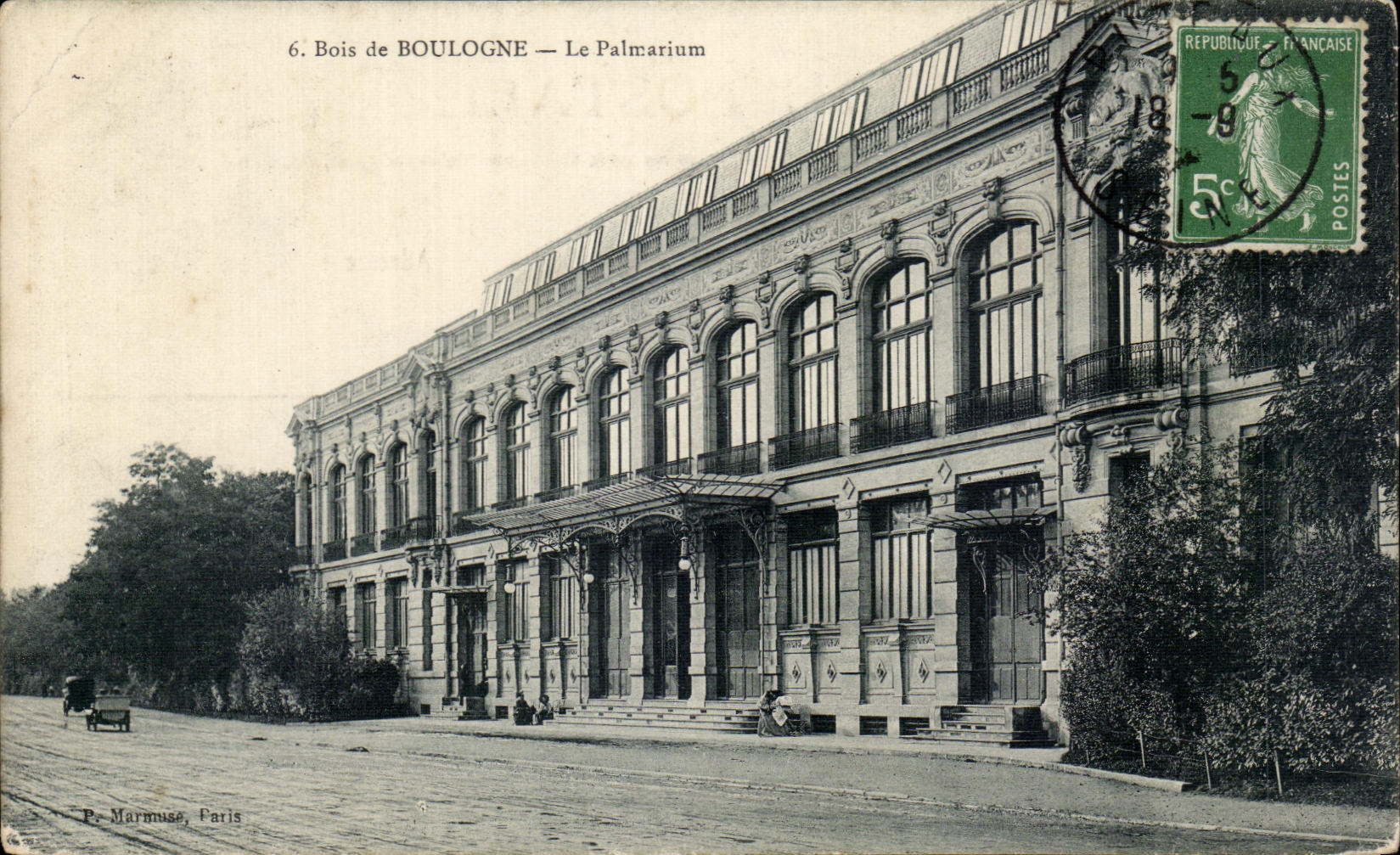 CPA Bois de Bois Boulogne Le Palmarium