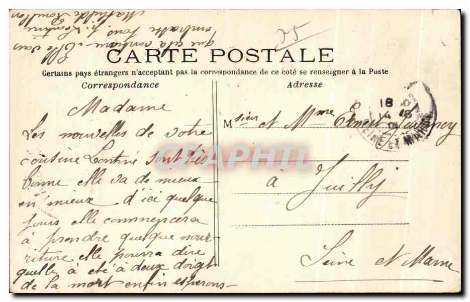 CPA Paris Bois de Bois Boulogne en hiver Un refuge Sous la Neige — Rückseite
