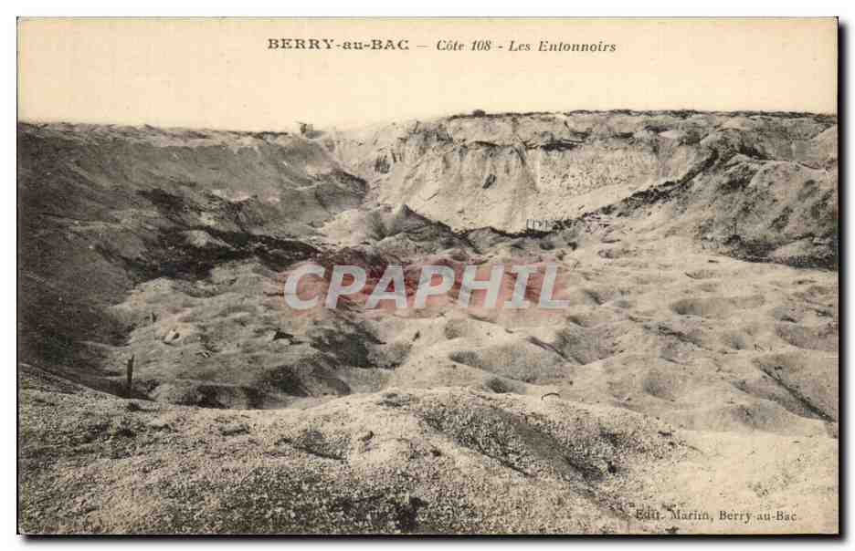 Berry-au-Bac — Côte 108 — Les Entonnoirs