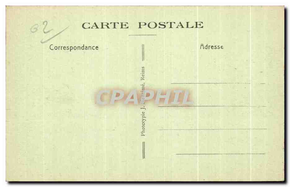 Berry-au-Bac — Côte 108 — Les Entonnoirs — Rückseite