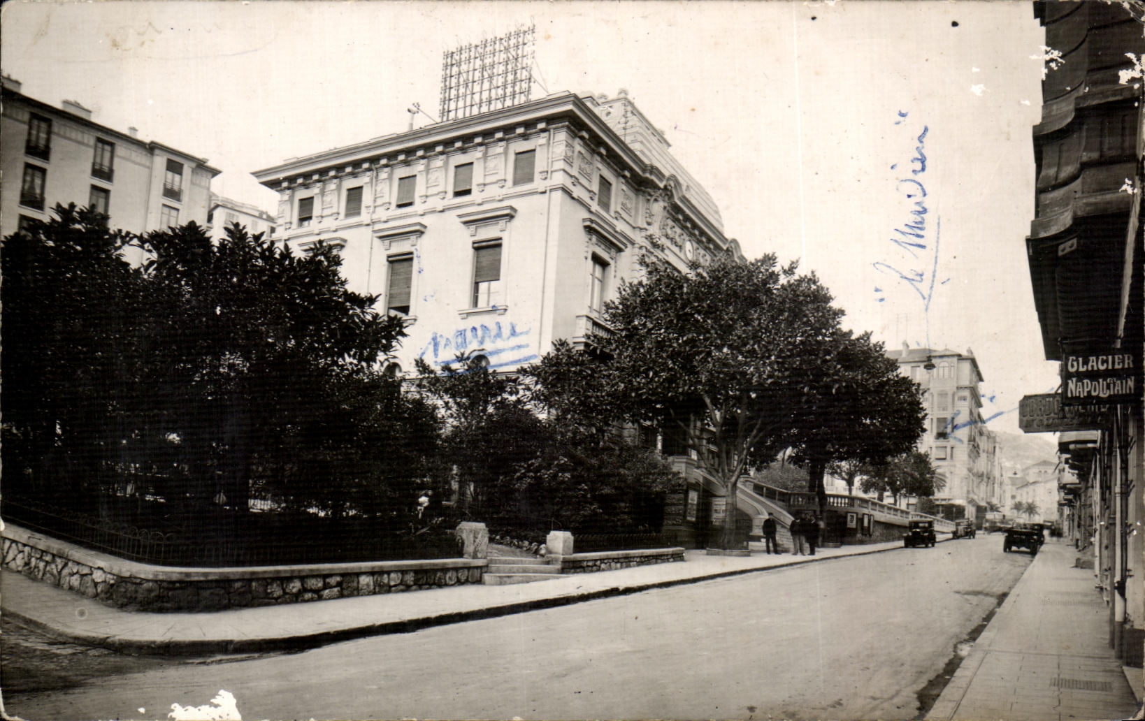 CPA Beausoleil Monte Carlo Monaco Glacier napolitain