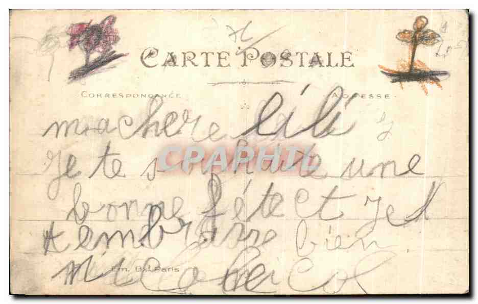 CPA Le Havre Yvetot Montvilliers Lillebonne Bolbec Harfleur Femme Folklore Costume Normandes Normandie — Rückseite