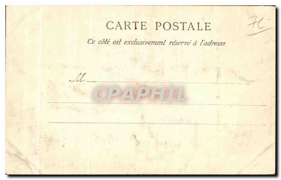 CPA Le Havre Chapelle de Notre Dame des Flots — Verso