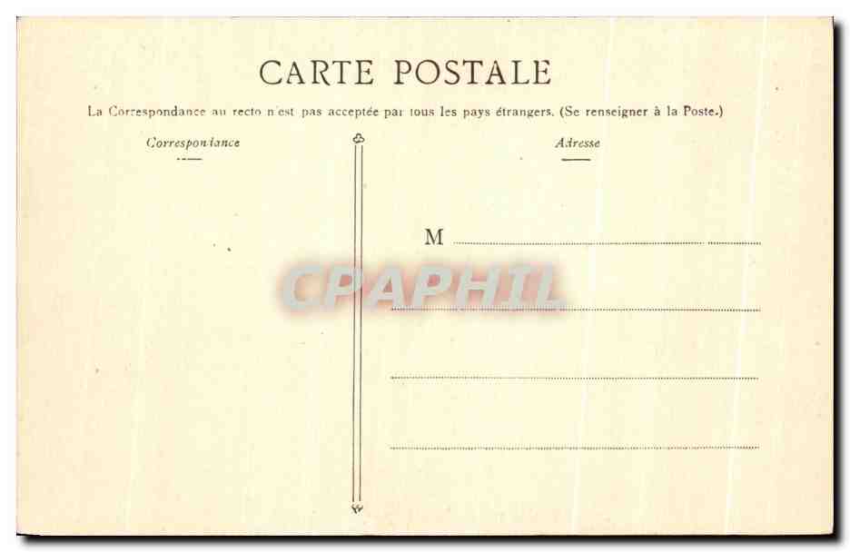 CPA Le Havre Entree du Port Jetee du Sud — Rückseite