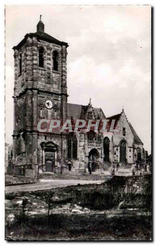 CPSM Rethel L Eglise St Nicolas