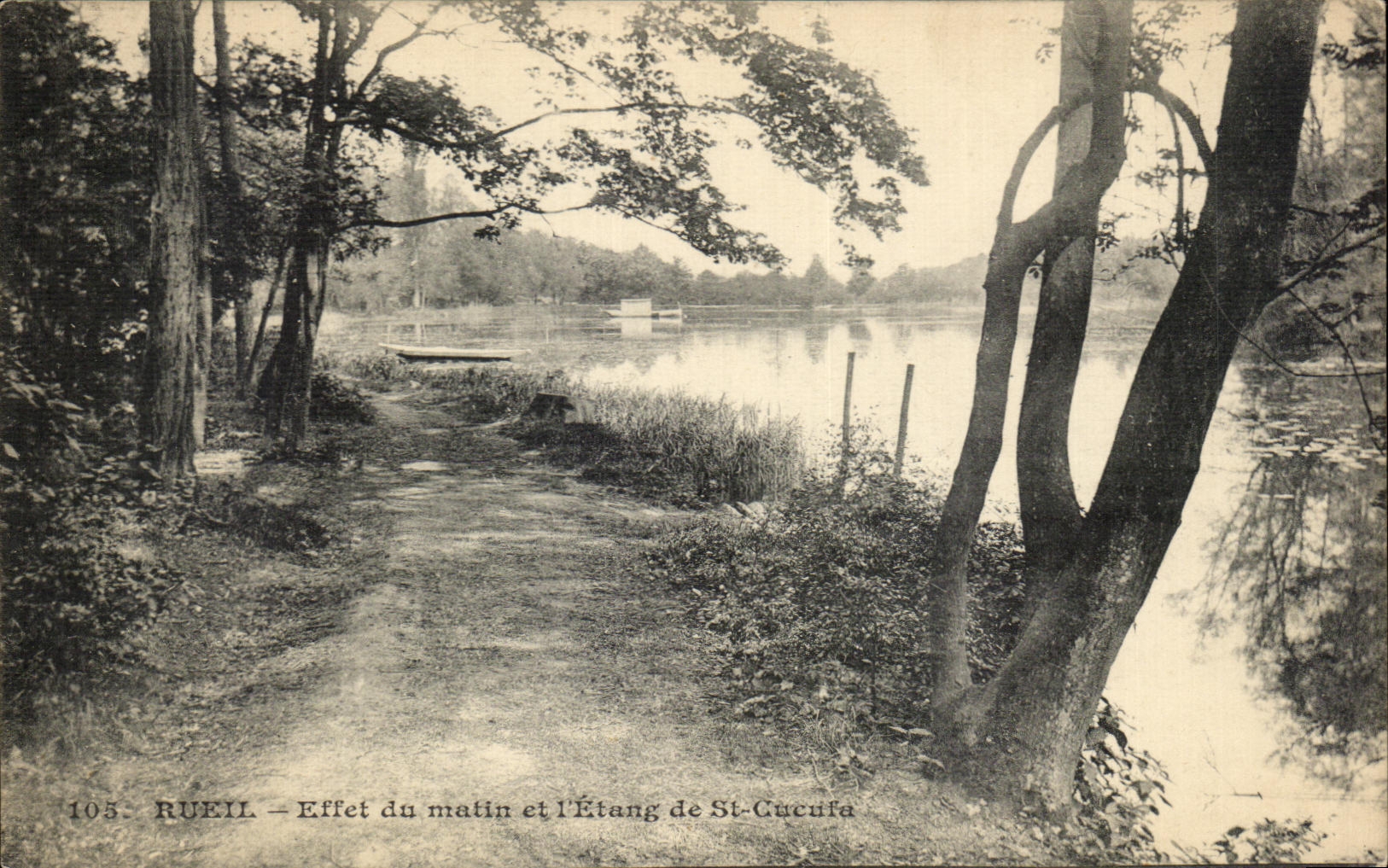 CPA Rueil Effet du Matin et L Etang de St Cucufa