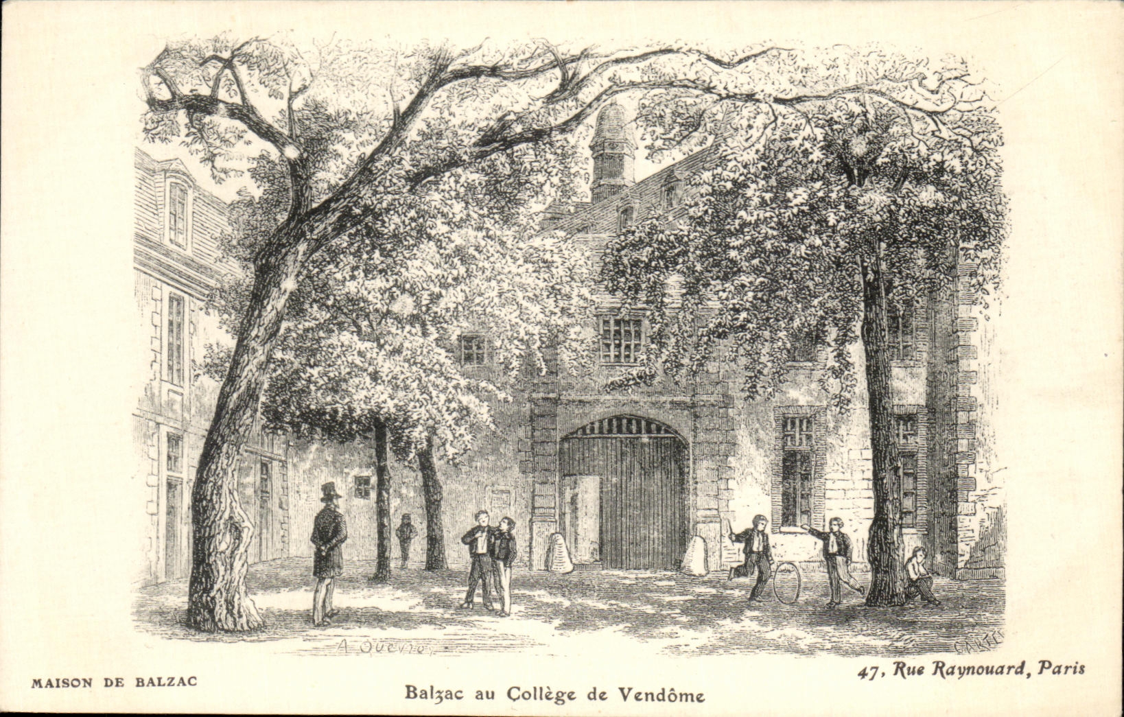 Balzac au College de Vendome