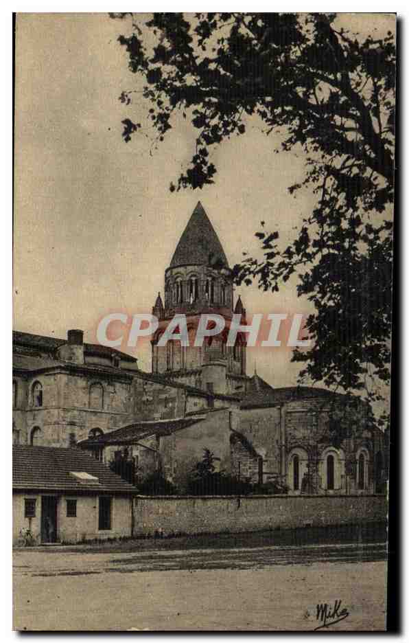 CPA Saintes Abbaye des Dames Clocher de l ancien monastere des benedictines 