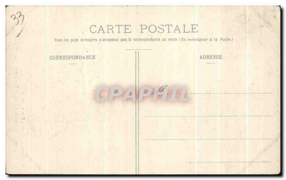 Exposition Maritime de Bordeaux - Grand Palais - Façade des Quais — Collection Gorce, phot.-édit., Talence (Gironde) — n°8 — Verso
