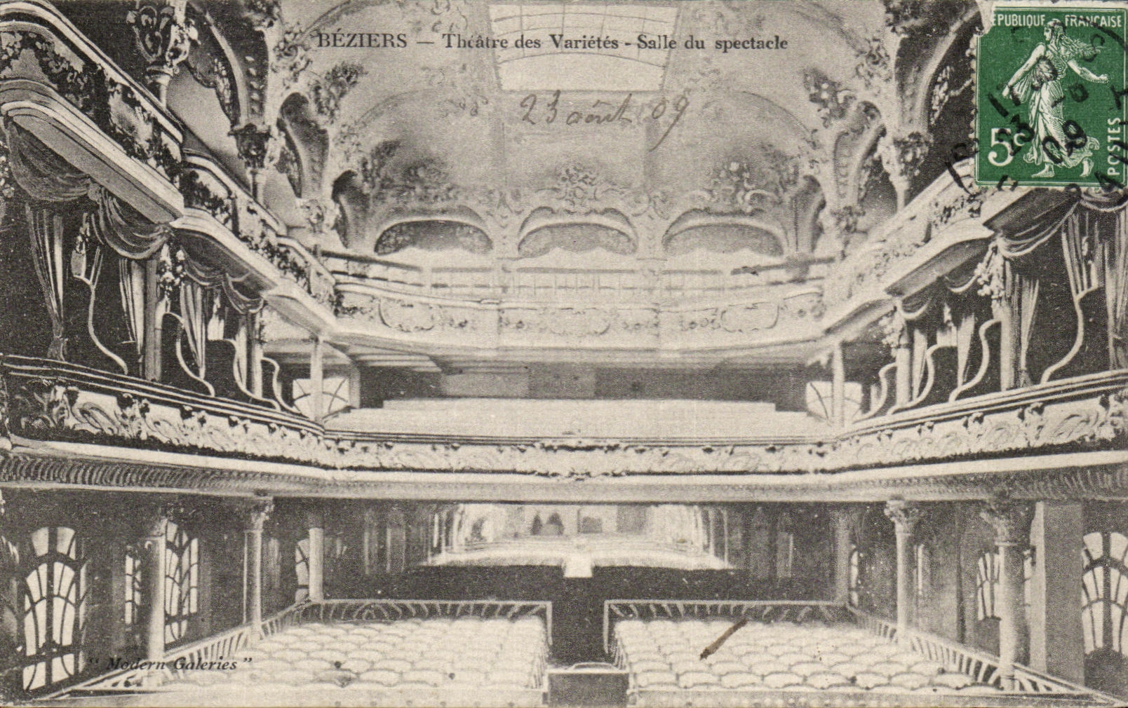 Béziers — Théâtre des Variétés — Salle du spectacle — Modern Galeries