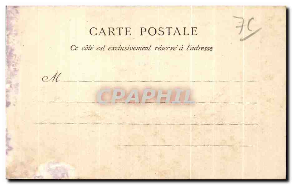 CPA Le Havre Bassin de la Barre Bateaux Voilier — Verso
