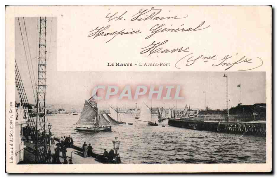Le Havre - L'Avant-Port — Librairie d'Action morale, Rouen