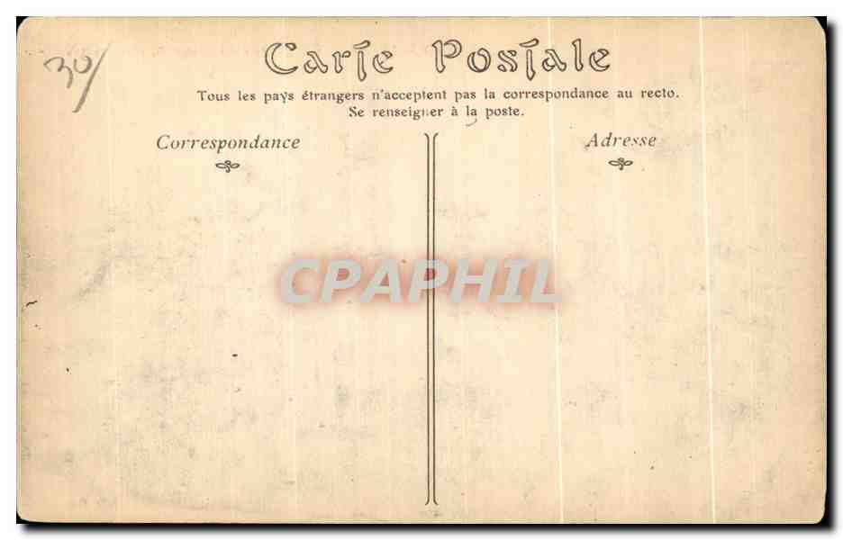 CPA Aigues Mortes Vue Generale des Remparts Prise Au Levant — Rückseite
