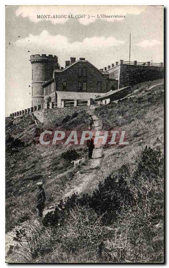 CPA Mont Aigoual L observatoire 