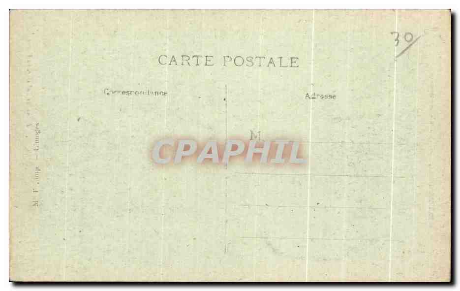 CPA Mont Aigoual L observatoire  — Rückseite