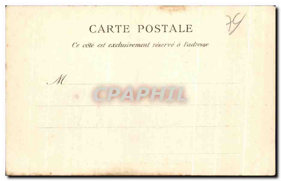 CPA Graville L Eglise Sainte Honorine — Rückseite