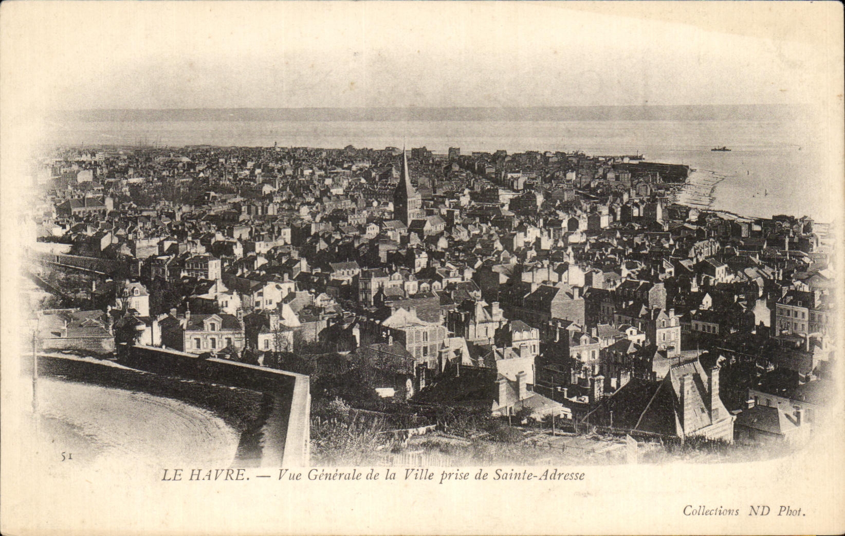 CPA Le Havre Vue Generale de la Ville Prise De Sainte Adresse