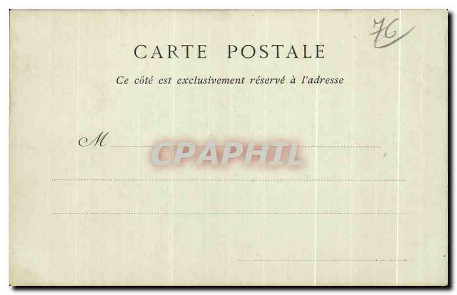 CPA Le Havre Vue Generale de la Ville Prise De Sainte Adresse — Rückseite