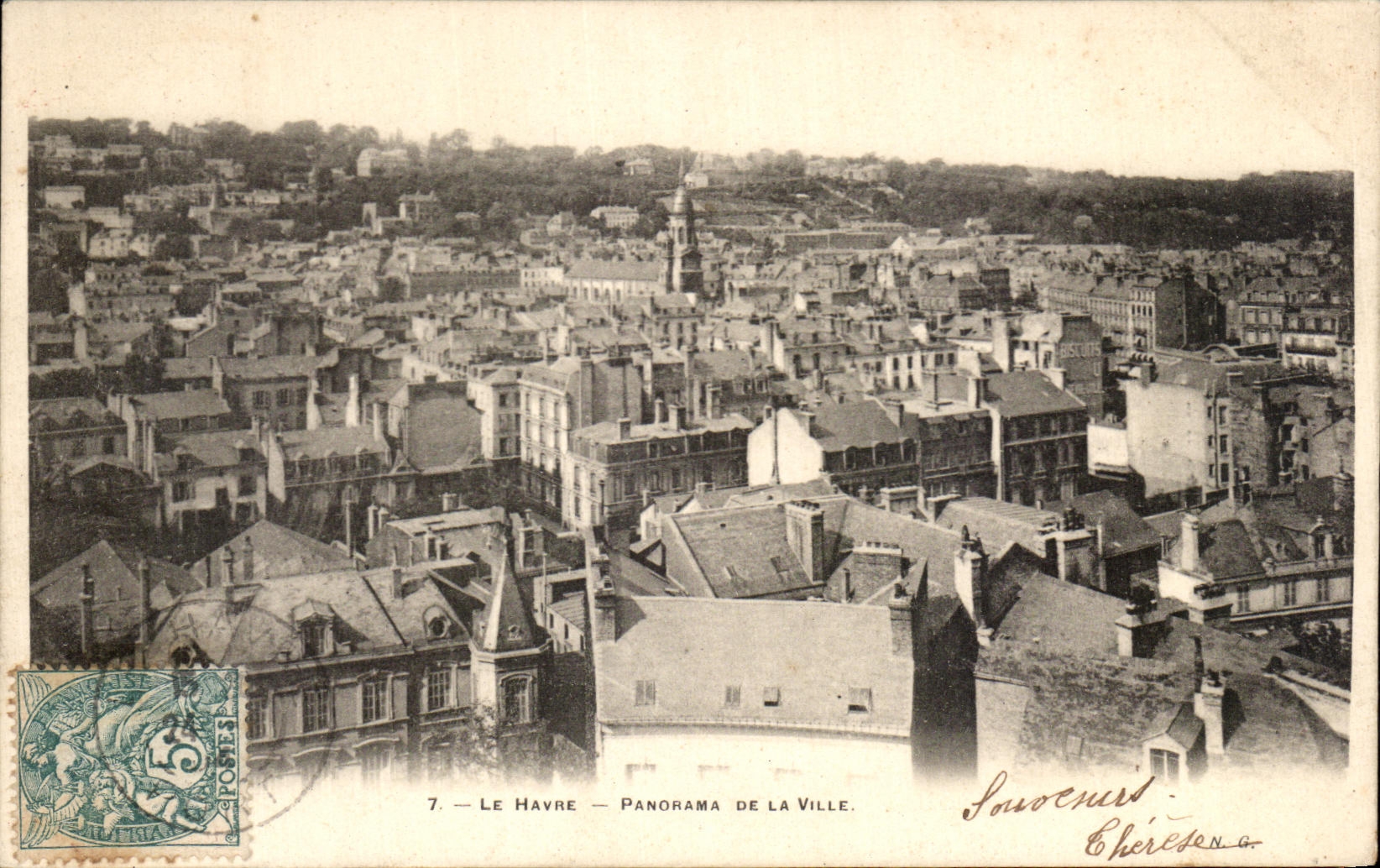 CPA Le Havre Panorama De La Ville