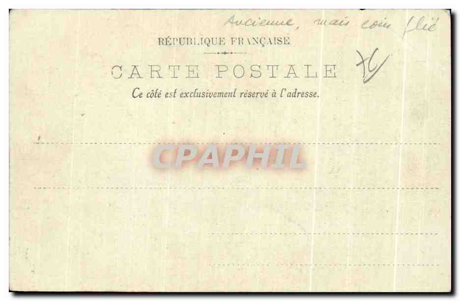 CPA Le Havre Notre Dame et la Rue de Paris — Rückseite