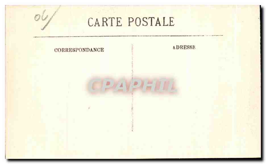 CPA Antibes Ville Eilenroc Massie de Roses — Rückseite