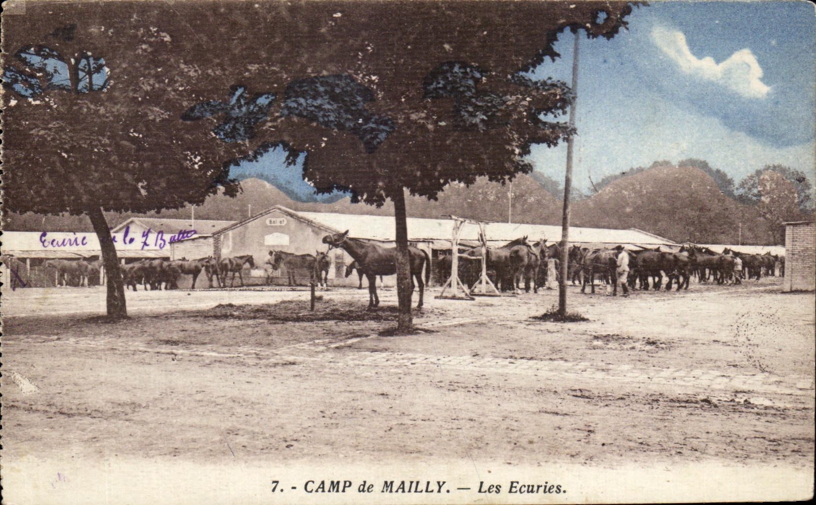 Camp de Mailly — Les Ecuries — Éditeur non identifié, n° de série 7