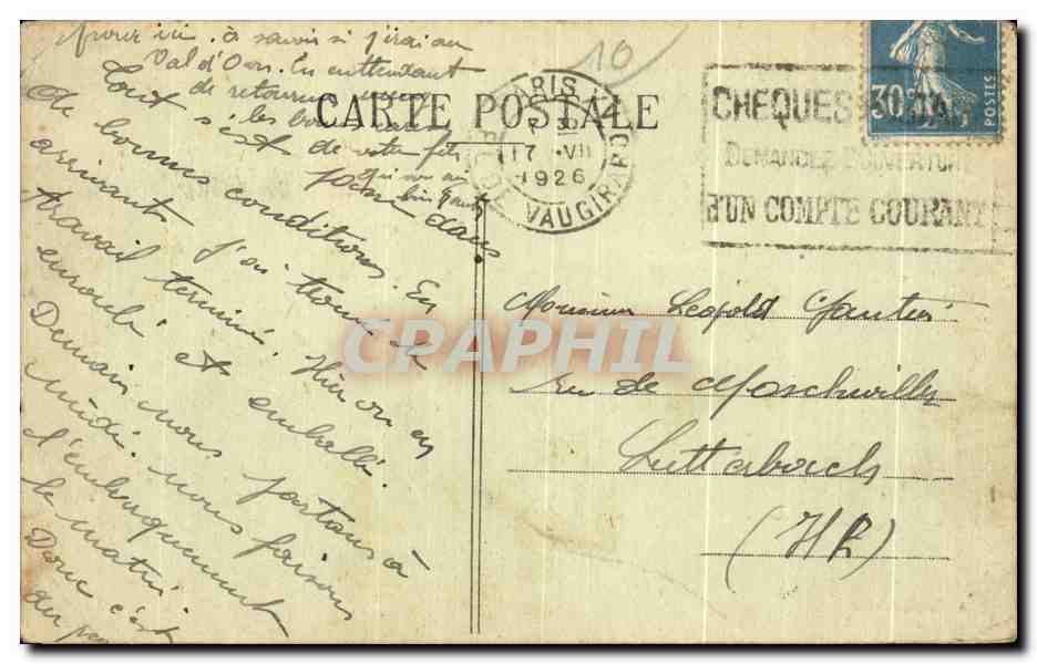 Camp de Mailly — En attendant le tir — A. Nieps, éditeur — Verso