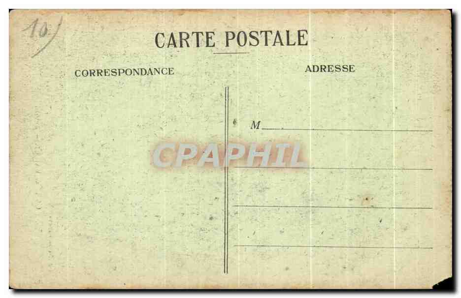 CPA Camp de Mailly Arsenal Obus Militaria — Rückseite
