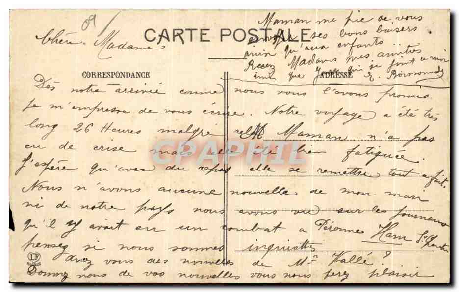 CPA Mirepoix Chateau De Sibra Ensemble Cote Sud ouest  — Rückseite