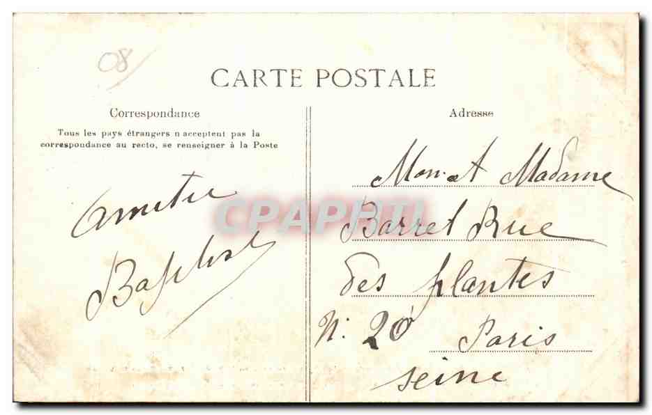 Bataille de Sedan — Combat de la Briqueterie — éditeur Rizaine-Pierson, n°12 — Rückseite