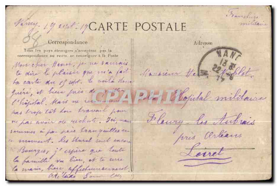 CPA Sedan La Citadelle Avant la Guerre Turenne Militaria Canons  — Rückseite