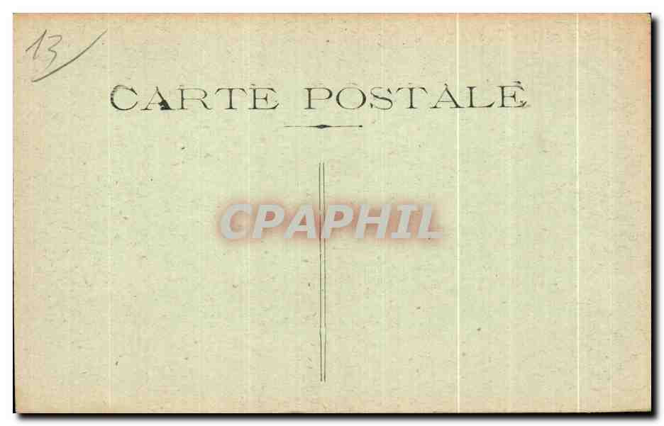 CPA Marseille La Porte d aix — Verso