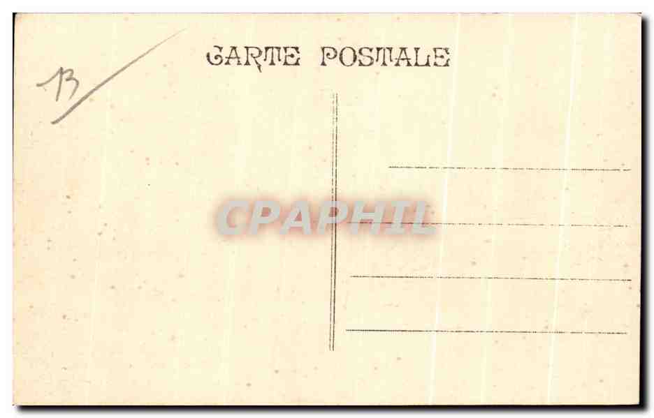 CPA Marseille Exposition Colonialre Palais de l Algerie  — Rückseite